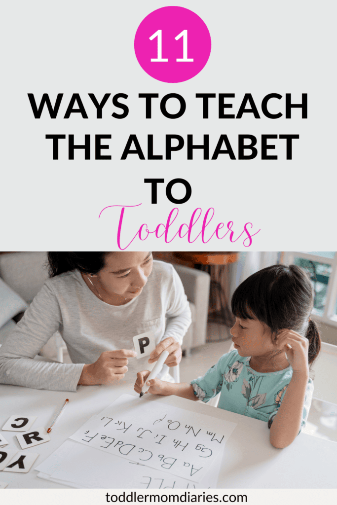 the alphabet for toddlers