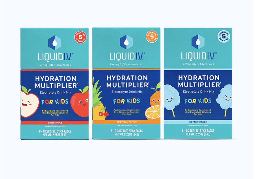 Liquid I.V. for Kids Hydration and reduce fever in toddlers